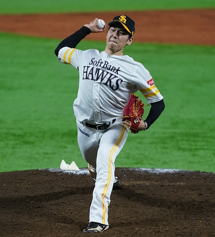 ソフトバンク・石川柊太 テンポの良い投げっぷり／復活を遂げた