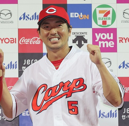 広島・長野久義「1試合でも多く、野球の面白さを」37歳の
