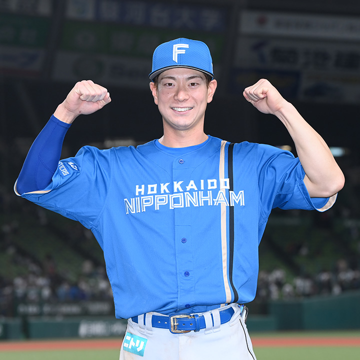 日本ハムファイターズ　松本剛選手ユニフォーム　背番号12 Lサイズ 日本ハムファイターズ 松本剛選手ユニフォーム 背番号12 Lサイズ