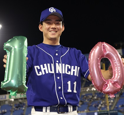 中日・小笠原慎之介 プロ7年目の初体験／後半戦ベストゲーム