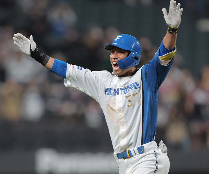 日本ハム・江越大賀　新たな風を吹かせるガッツマン／注目の新戦力