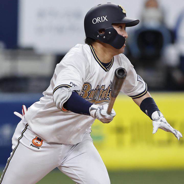 オリックス　西野真弘選手 2023等身大チェンジングタペストリー 期間限定・受注販売】Buffaloes2025等身大チェンジング
