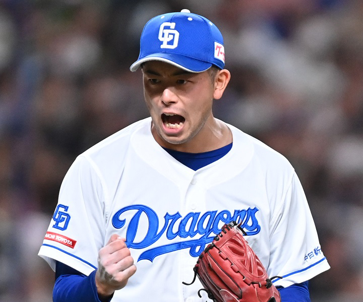 中日・松山晋也　育成から勝利の方程式入り／陰のチームMVP