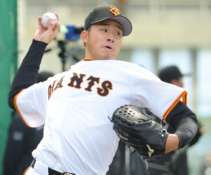 巨人・堀田賢慎　最速157キロ計測で確かな手応え／レベルアップ宣言