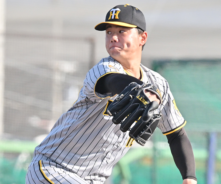阪神・川原陸 「ここからが勝負だと思う」 育成からはい上がった長身左腕／待たれる一軍デビュー