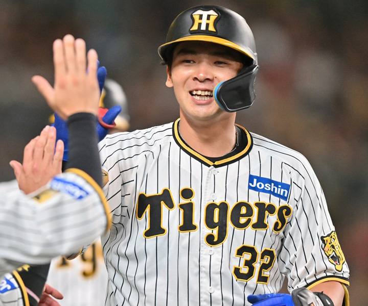 阪神・井上広大 「もっともっと進化したい」 試合に出るためになりふり構わず／年男の決意