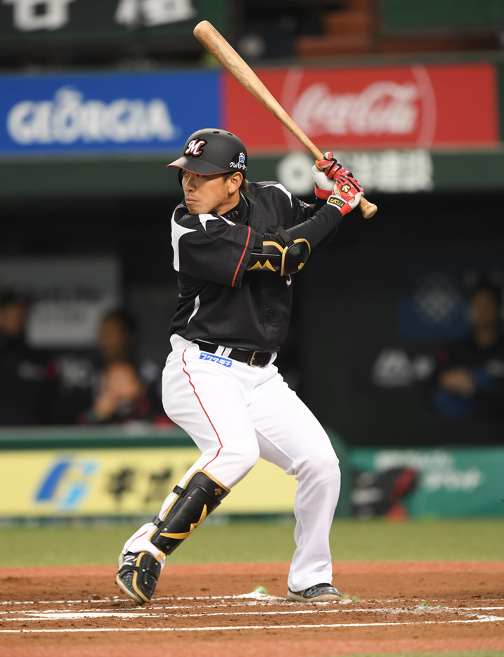 ロッテ 角中勝也 復帰戦でヒヤリ 野球コラム 週刊ベースボールonline