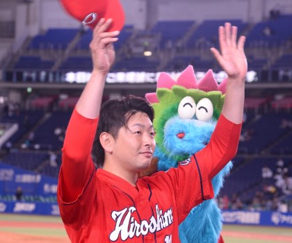 広島 大瀬良大地がトップ8勝
