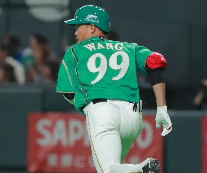 日本ハム 王柏融が実戦復帰