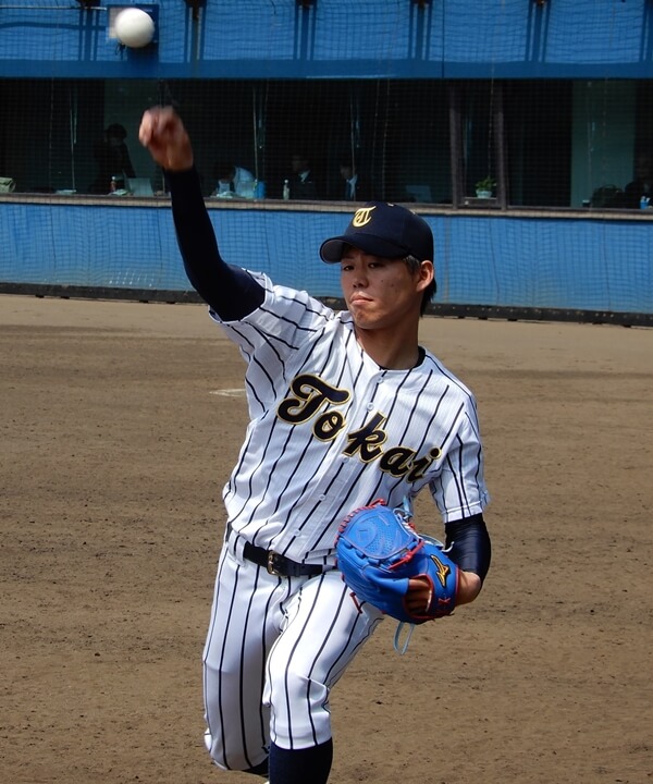 146キロ右腕 青島凌也 東海大 連覇阻止 へ気合十分 野球コラム 週刊ベースボールonline