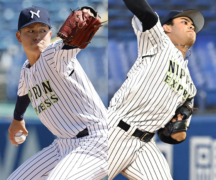 日本通運・冨士隼斗&ジャクソン海　可能性を秘めたルーキーコンビ　2年後のドラフト指名を目指す