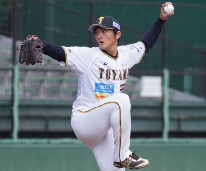 吉報待つ富山の変則左腕 有馬昌宏／BCLリポート