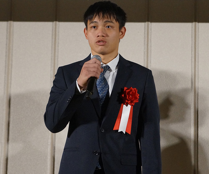 茨城・陽柏翔　楽天6位「宗山塁さんに負けない気持ちを持って開幕一軍を目指して頑張りたい」／BCリーグ