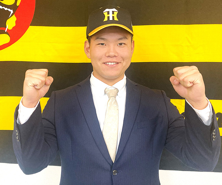 高知・嶋村麟士朗　阪神育成2位　タフさ、強い気持ちが財産「うれしかったっス。ホッとしましたね」／四国アイランドリーグplus