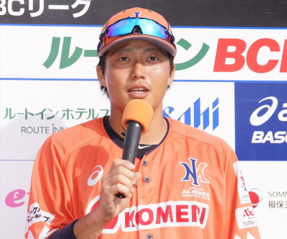 新潟・宮沢直人 ブルペン捕手で支える／BCLリポート