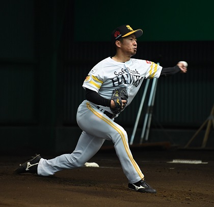 ソフトバンク・嘉弥真新也投手「数字も充実していったらいいな」／選手名鑑