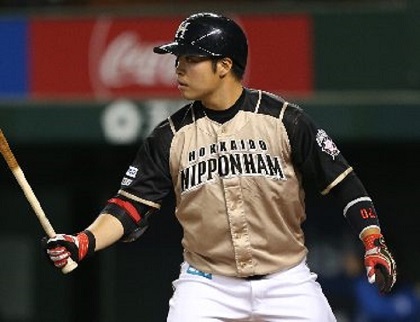 日本ハムファイターズ 今井順之助 バット NPBマーク 支給品 実使用