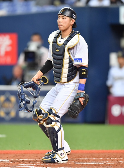 オリックスバファローズ 若月健也 実使用 ヘルメット - スポーツ別