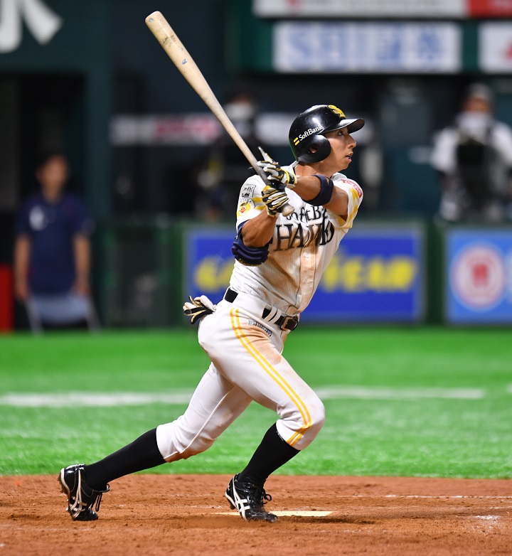 NPB公認バットソフトバンク時代の福田秀平選手バット NPB公認バットソフトバンク時代の福田秀平選手バット