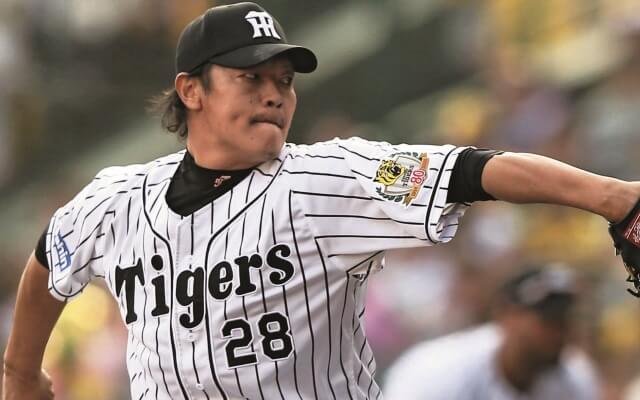 元阪神タイガース☆福原忍 選手☆2005年交流戦 復刻レプリカ