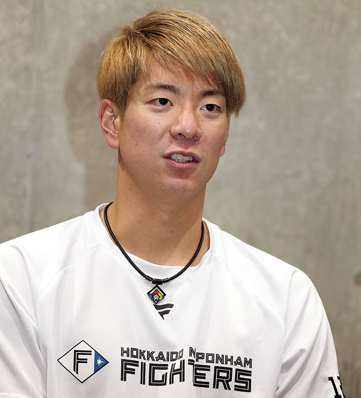 日本ハム・松本剛インタビュー 1本でも多くヒットを「思い切りを捨てず
