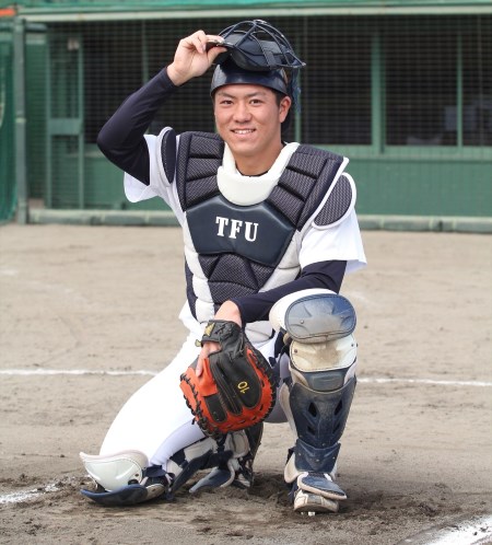 阪神7位 長坂拳弥 東北福祉大 捕手 虎の正捕手争いに参戦 野球コラム 週刊ベースボールonline