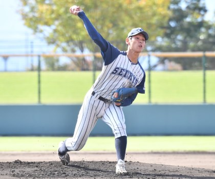 ソフトバンク6位・泉圭輔(金沢星稜大・投手) 187cm長身本格派右腕。息