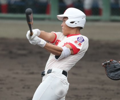 太田英毅(智弁学園高・内野手) パンチ力ある右打者は貴重ユーティリティーとしても期待｜ドラフト候補能力診断