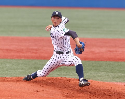 熊原健人[仙台大・投手] 急成長で飛躍を遂げた本格派右腕 野球コラム