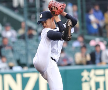 高橋奎二(龍谷大平安高・投手) 強いハートを持つ古都のライアン