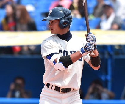 阿部健太郎(東洋大・内野手) 足と守備はプロレベルで俊足好打の遊撃手