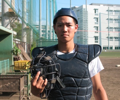 郡拓也(帝京高・捕手) 遠投120mを誇る強肩強打の捕手