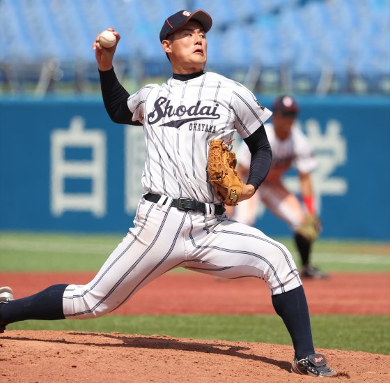 近藤弘樹(岡山商大・投手) クレバーな面も併せ持つ152キロ右腕の