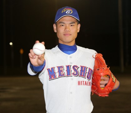 細川拓哉(明秀日立高・投手) 兄の背中を追う“昭和の大エース”