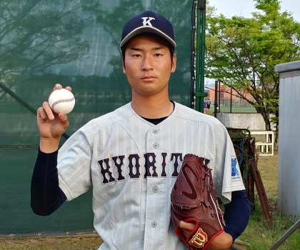 島内颯太郎(九州共立大・投手) 先輩から後輩へつなぐエース魂