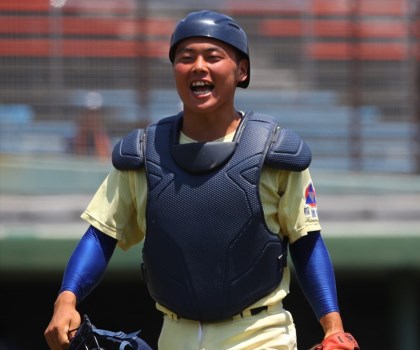 山瀬慎之助(星稜高・捕手)「有終の美」誓う強肩強打の司令塔