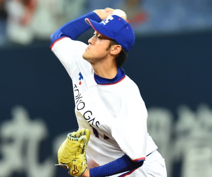 菅野秀哉(東京ガス・投手) 無念の指名漏れから飛躍遂げる大卒2年目