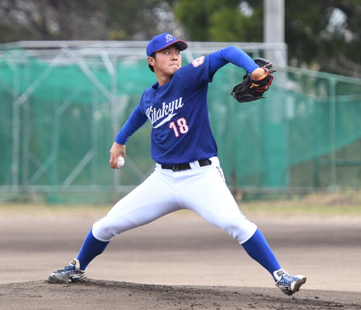 益田武尚 北九州市立大 投手 全国デビュー目指し偉大な先輩追う152キロ右腕 野球コラム 週刊ベースボールonline