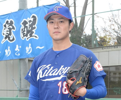 益田武尚(北九州市立大・投手) 全国デビュー目指し偉大な先輩追う152キロ右腕