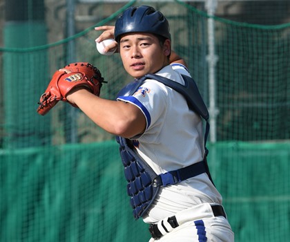 坂本勇人(唐津商高・捕手) 同姓同名で刺激受ける強肩強打キャッチャー