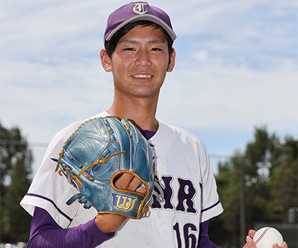 森浦大輔(天理大・投手)　経験&実績が豊富な148キロ左腕の責任感