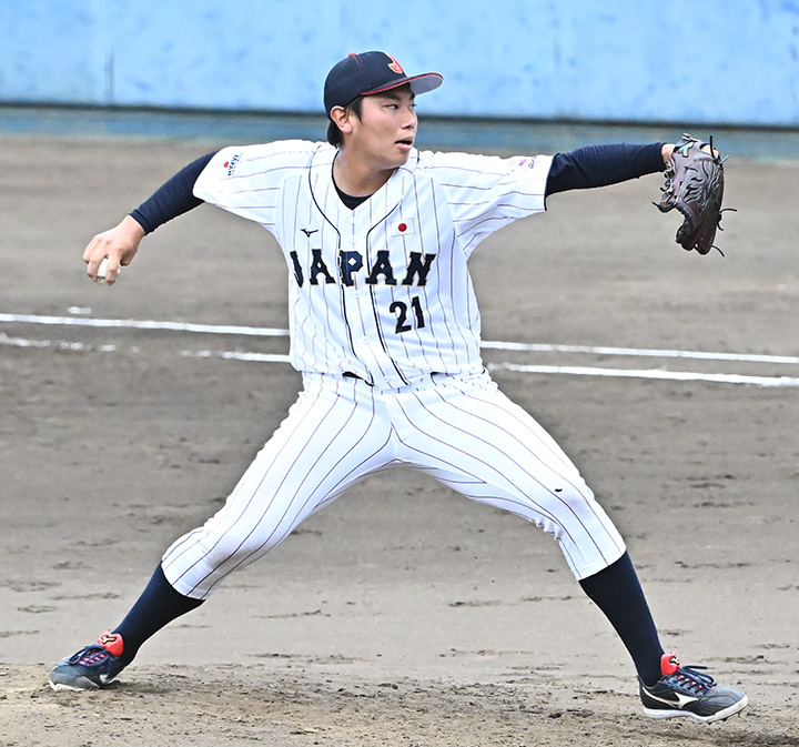 渡辺翔太(九産大・投手)国際舞台で自信を得た151キロ右腕「あの偉大な