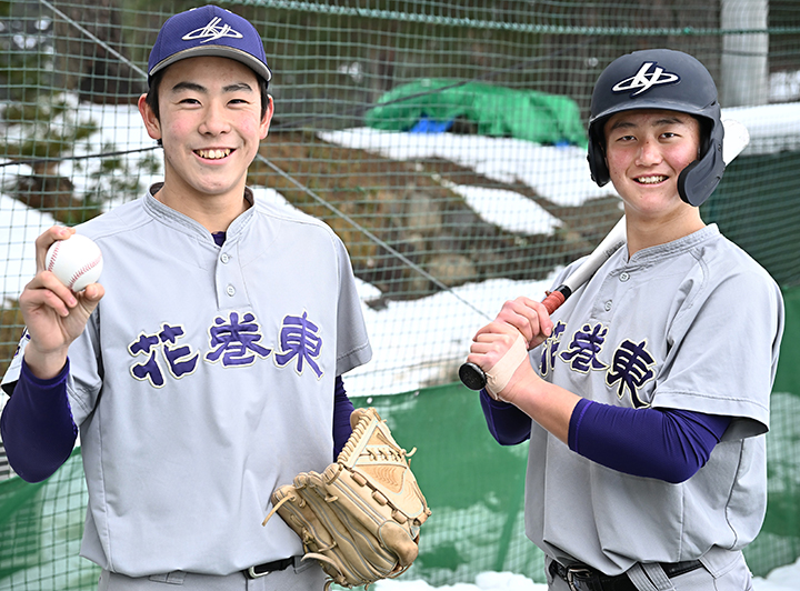 花巻東高・千葉柚樹(内野手)&北條慎治(投手)『岩手から日本一』を目指す四番&エース | 野球コラム - 週刊ベースボールONLINE