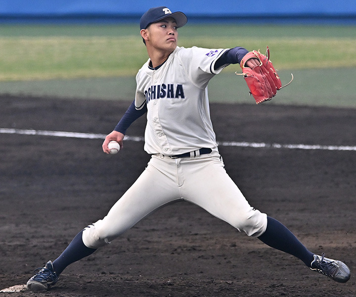 真野凜風(同大・投手)軟式から大学で進化した152キロ右腕「今年は成長を続ける1年にしたい」