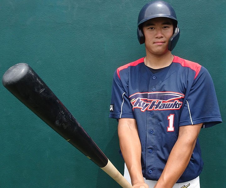 木村翔平(GXAスカイホークス・内野手)　別ルートから目指す18歳の挑戦「野球を通じて『やれるんだ！』というところを見せられるようにしたい」