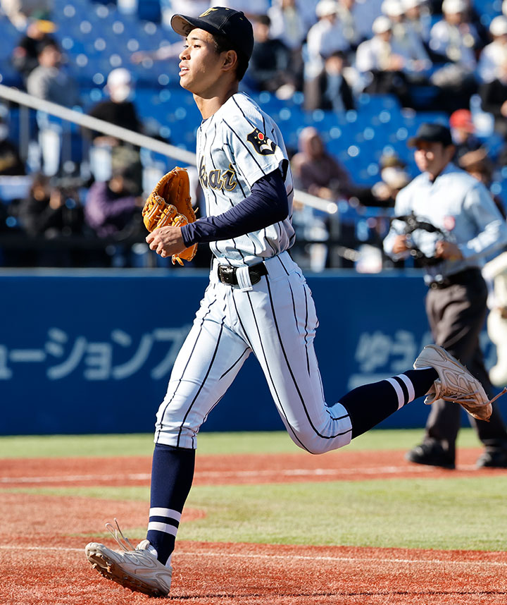 矢吹太寛(東海大札幌高・投手) 制球力抜群の144キロ左腕「負け