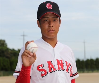 Vol.41 藤井皓哉[おかやま山陽高・投手] 自慢の真っすぐは成長過程