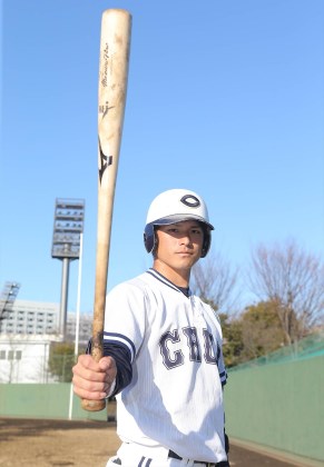 神里和毅[中大・外野手] 元甲子園球児の父へプロになって恩返しを