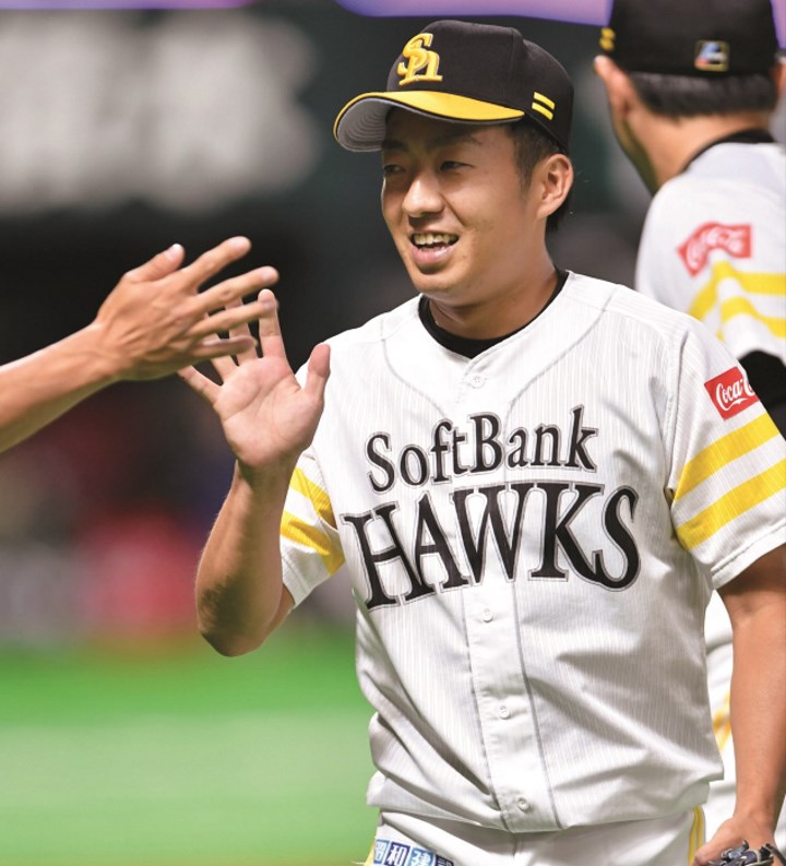 プロ野球交流録 球界リレートーク ソフトバンク 嘉弥真新也 梅野 来年は日本シリーズで 益田 またゴハン行こう 野球 週刊ベースボールonline