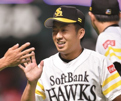 プロ野球交流録 球界リレートーク・ソフトバンク 嘉弥真新也「梅野、来年は日本シリーズで。益田、またゴハン行こう！」